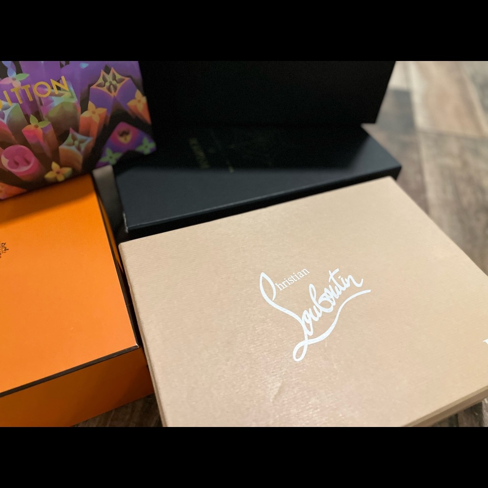 Luxury Designer Shoe Boxes and Dust Bags! Authentic from my personal closet. - Picture 3 of 6
